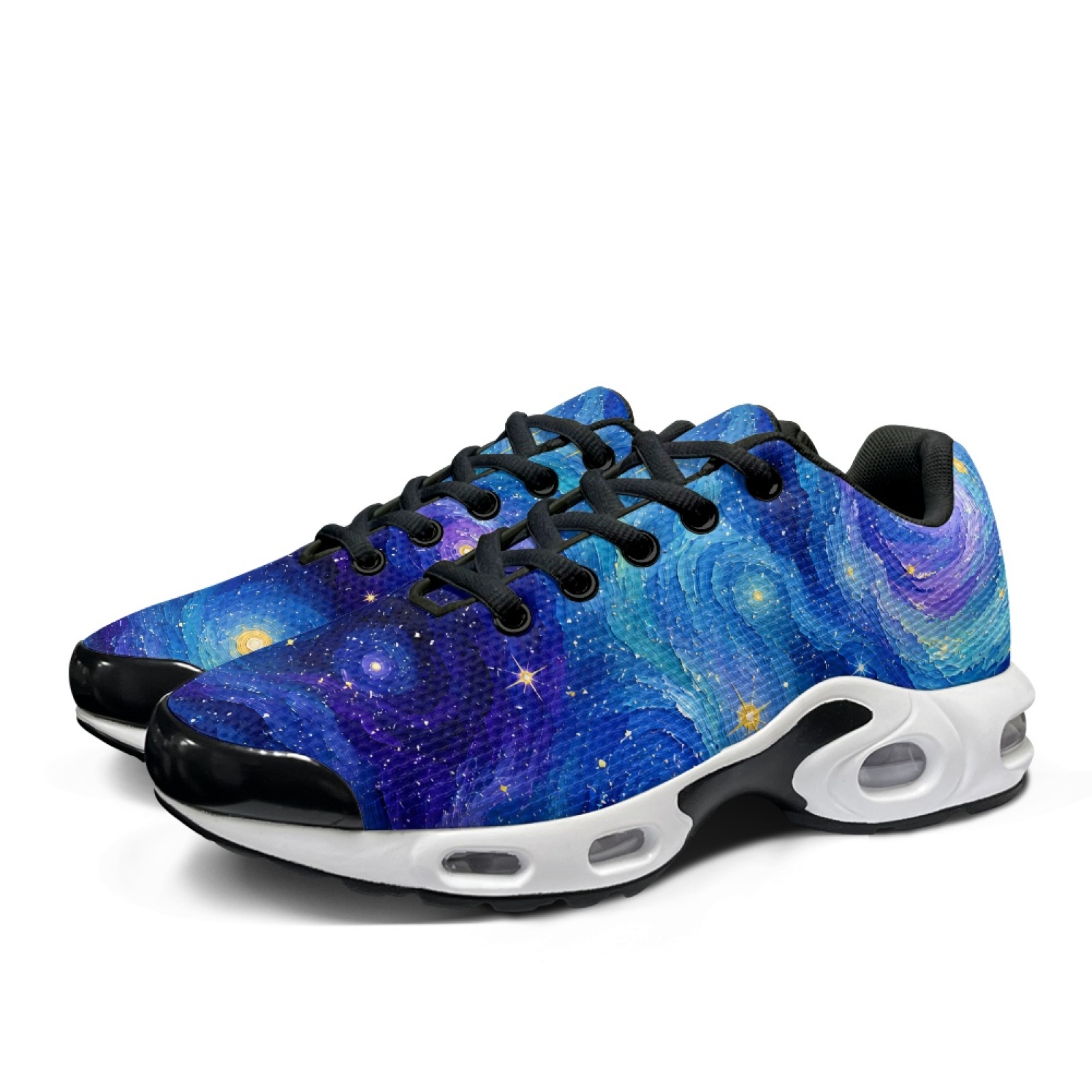 PENSTROLL Starry Night Air Cus - огляд і ціна Air Cushion Jogger Shoes Men