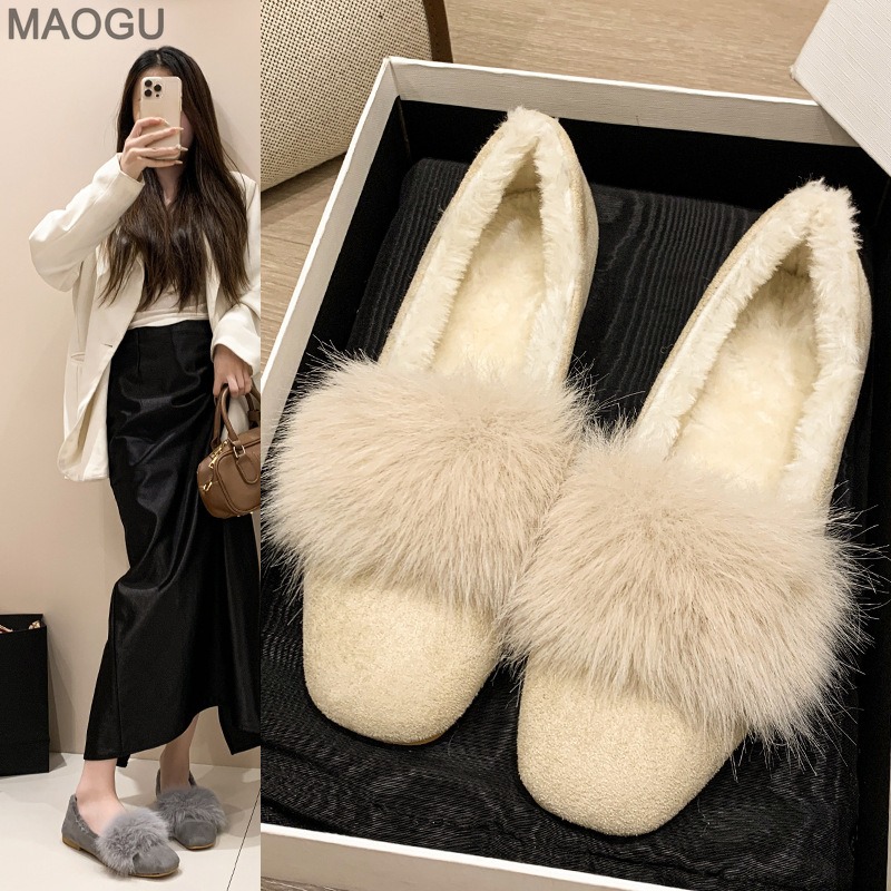 Women's Plush Flat Shoes 2025  - огляд і ціна Heels