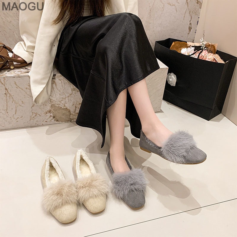 Women's Plush Flat Shoes 2025  - огляд і ціна Heels