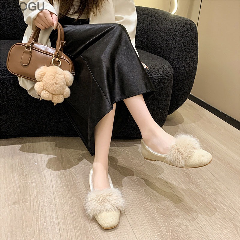 Women's Plush Flat Shoes 2025  - огляд і ціна Heels