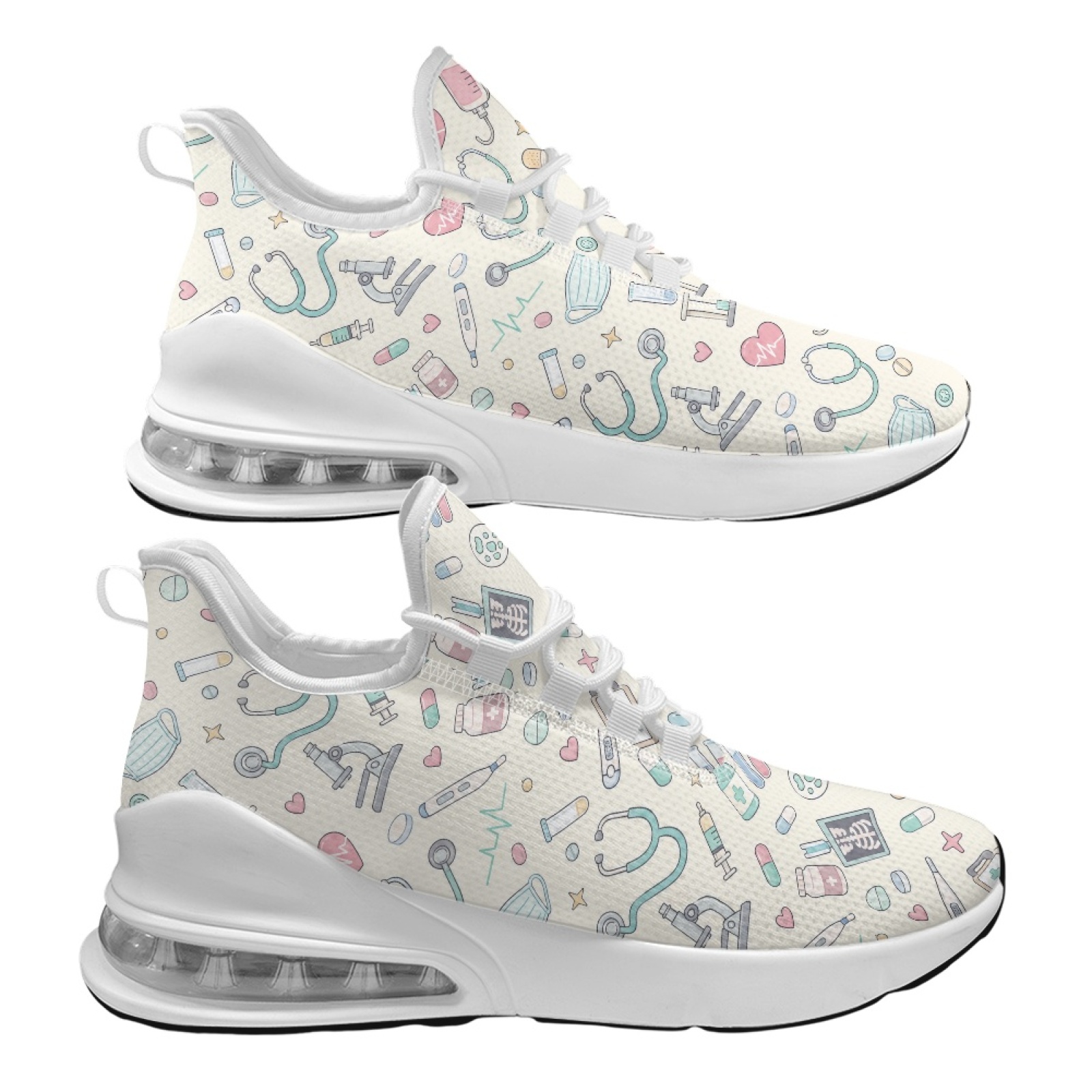 PENSTROLL Medical Tool Print B - огляд і ціна Breathable Mesh Athletic Shoes